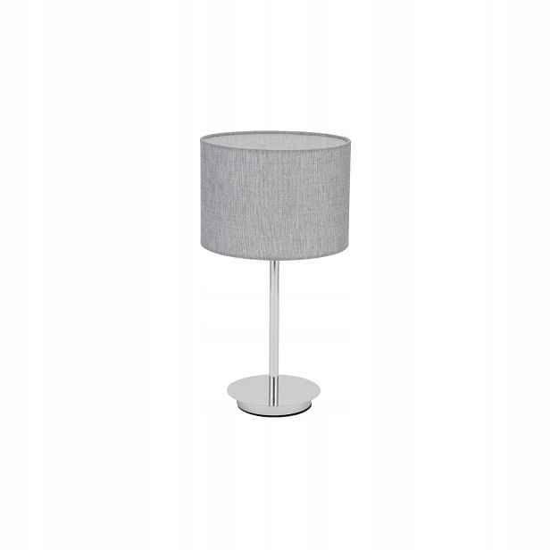 Šedá stolní lampa Hotel Mood, klasické osvětlení pracovny Nowodvorski