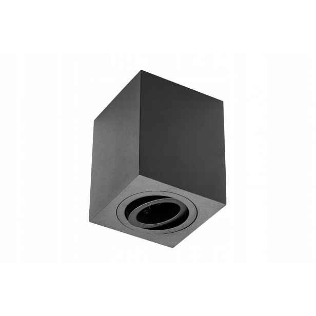 Stropní svítidlo Sensa, max 50W, IP20, hliníkové, 90x90x115, čtvercové, černé