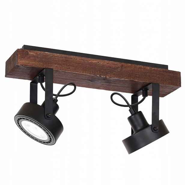 Dvojitá spotová lampa Viva Wood 1228 Luminex