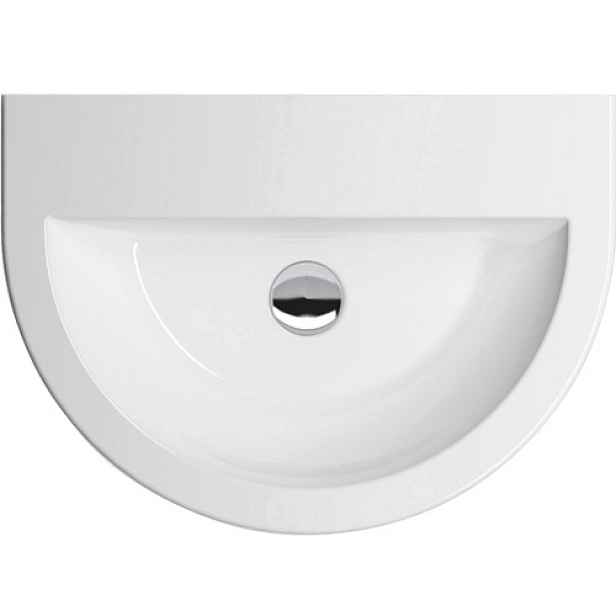 HOPA Olsen Spa  Thin KEAZTHUM060ZK - Nástěnné umyvadlo THIN 60 × 43 cm