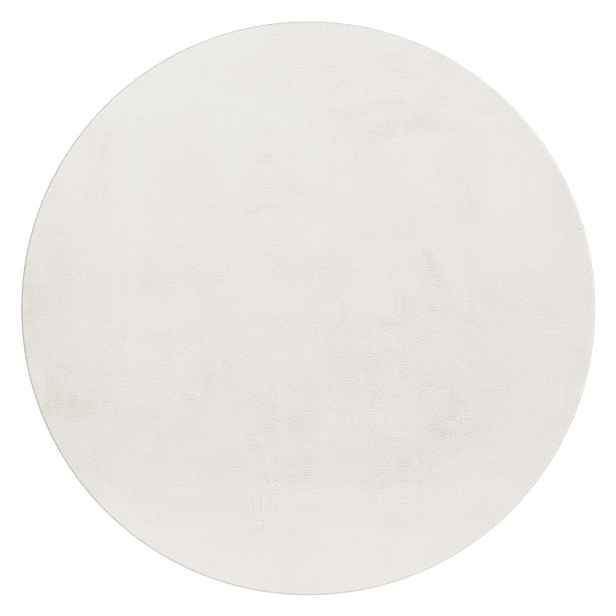 Krémový pratelný kulatý koberec ø 120 cm Pouffy – Ayyildiz Carpets