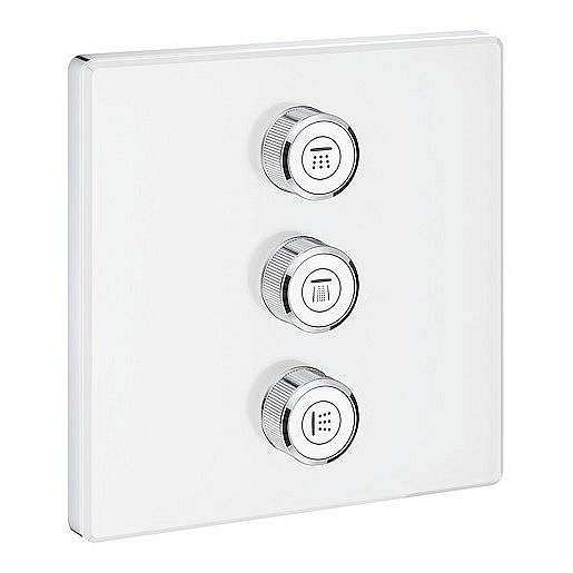 Termostat Grohe Smart Control bez podomítkového tělesa Moon White, Yang White 29158LS0