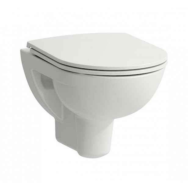 Laufen Pro - Závěsné WC Compact, Rimless, s LCC, bílá H8219524000001