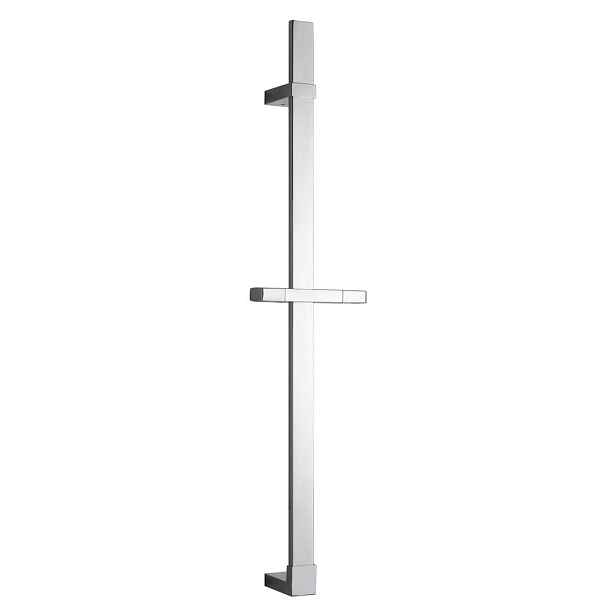 Nástěnná sprchová tyč z nerezové oceli v leskle stříbrné barvě 68 cm Design – Wenko