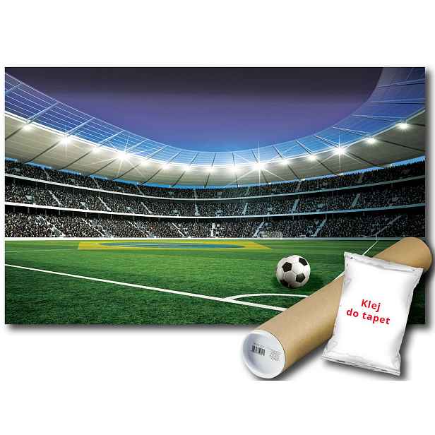 Vinylová fototapeta Míč Stadion Fotbal 152x104
