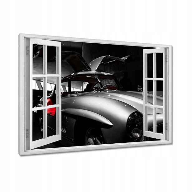 Obrazy 120x80 Mercedes Křídlo