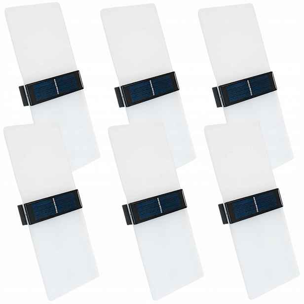 6 x Solární lampa Dekorativní Led osvětlení domečku Altánky Terasa