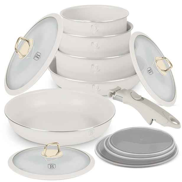 BERLINGERHAUS Sada nádobí s titanovým povrchem 12 ks Sahara Collection BH-8247