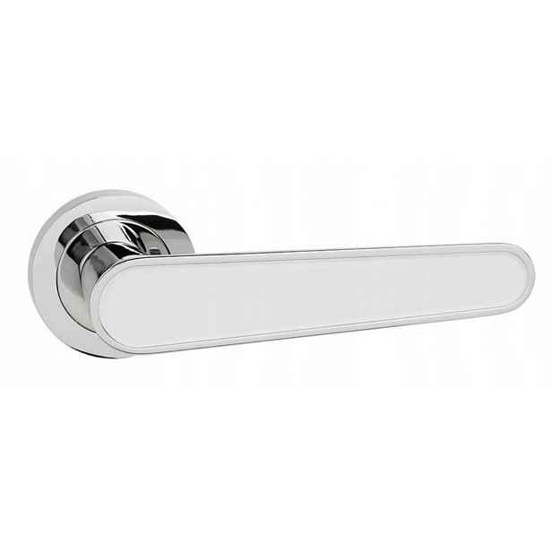 Klika Prima barva chrom/bílá
