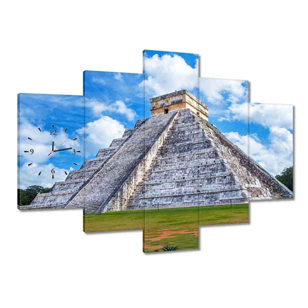 Hodiny 150x105 Kukulkanova pyramida Mexiko