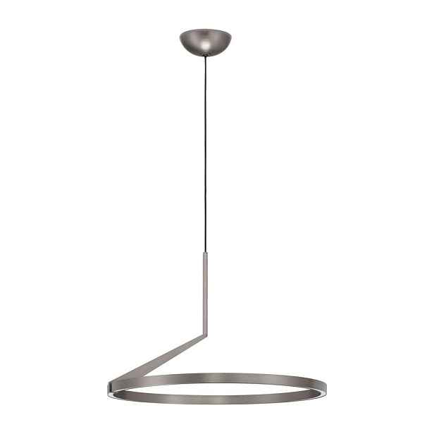 Hliníkové LED stmívatelné závěsné svítidlo ve stříbrné barvě ø 60 cm Tilia – Nova Luce