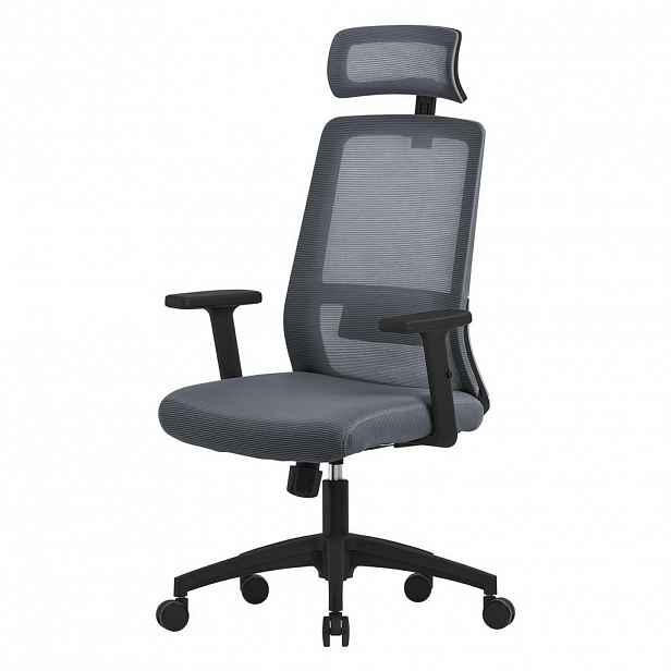 ML-DESIGN KANCELÁŘSKÁ ŽIDLE Šedá