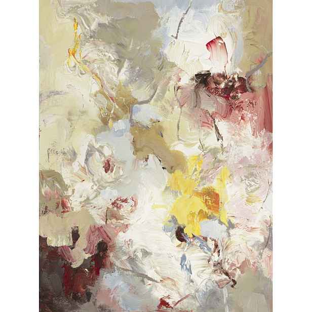 Obraz s ručně malovanými prvky na plátně 60x80 cm Free Play 2    – Malerifabrikken