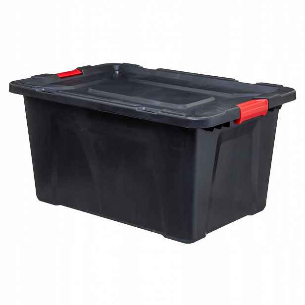 Plastový box s víkem, odklápěcí