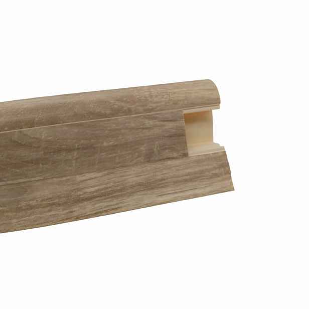 Soklová podlahová lišta SLK50 W459 Dub berger 2,5 m, 2500x50x25 mm, hnědá, Döllken