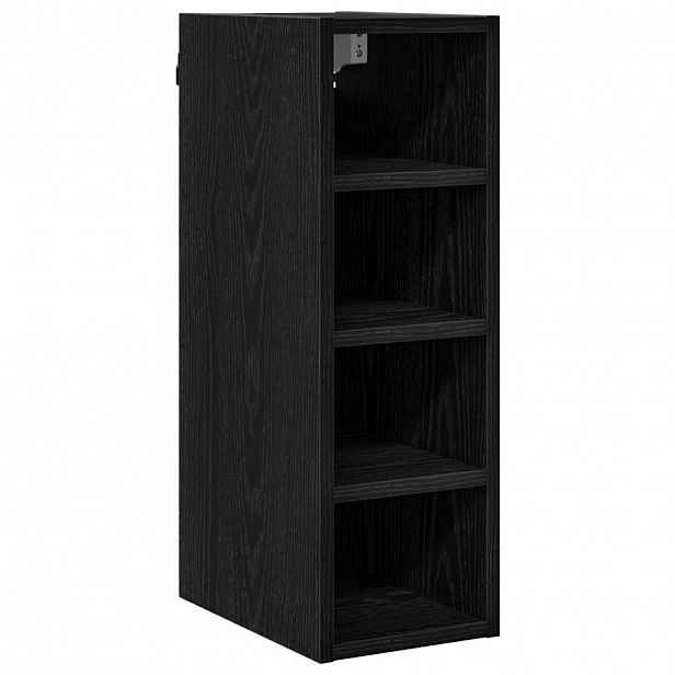 vidaXL Závěsná skříňka Černý dub 20 x 29,5 x 60 cm Kompozitní dřevo
