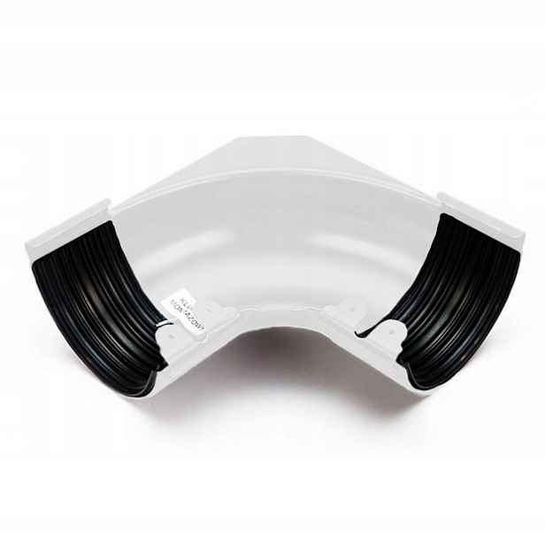 Vnitřní rohový úhel 90° pro okap 135 mm systému Galeco Ocel bílý