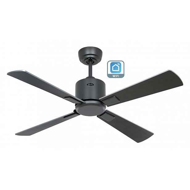 CasaFan 952141W Eco Neo III WiFi, stříbrná a wenge, stropní ventilátor