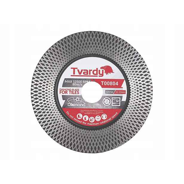 Diamantový kotouč pro broušení a řezání Slinuté Dlažby 125x25x22.23 mm