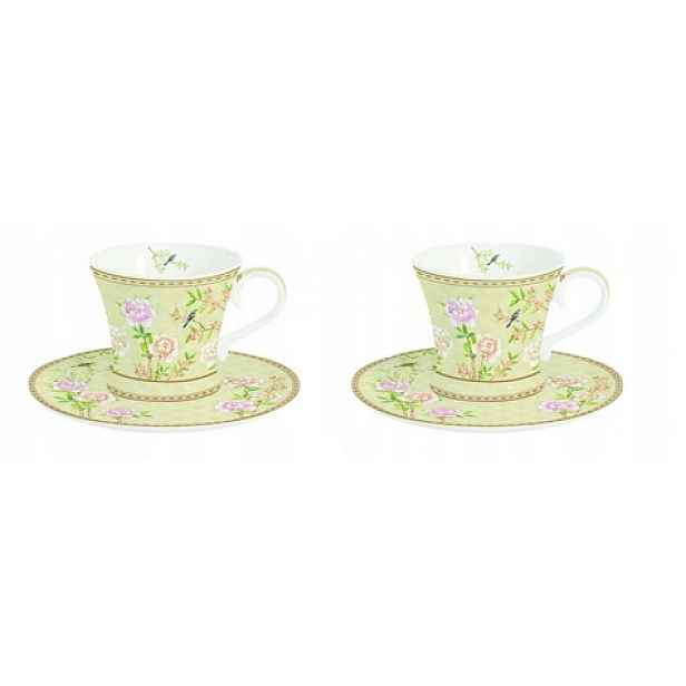 Porcelánové šálky na espresso pro 2 osoby