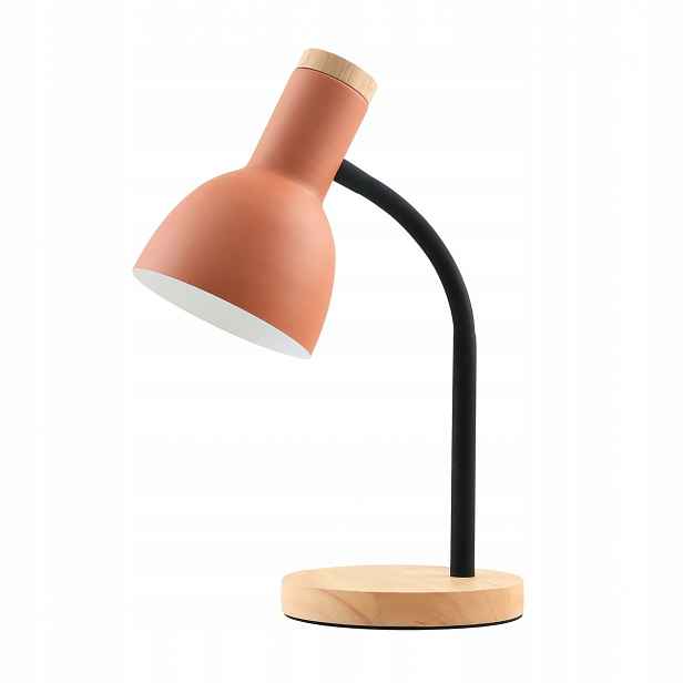 Senza, Stylová oranžová stojací lampa, stolní, stolní, E27