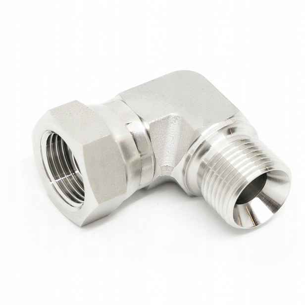 Spojka Ab úhlová pološroub BSP60 1/2" kužel 60° SS316 nerezová