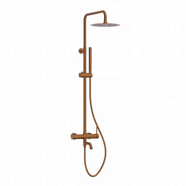 Sprchová nástěnná baterie Sprchová sloupová Cascade Copper Balneo