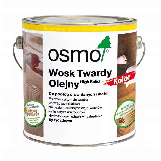 Tvrdý Vosk olejový vosk Osmo 0.75L světle šedý 3067