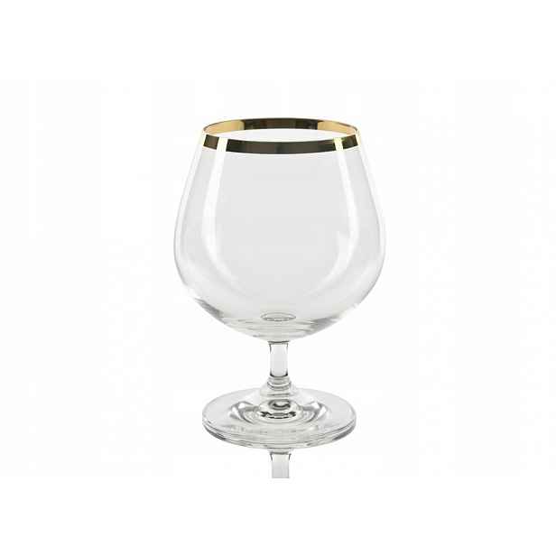 6 x Sklenička na koňak 300 ml Golden Line (65831)