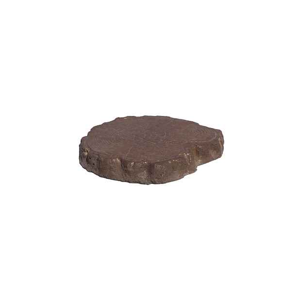 Dlažba betonová Presbeton BARK letokruh 3 reliéfní hnědá 270×300×45 mm