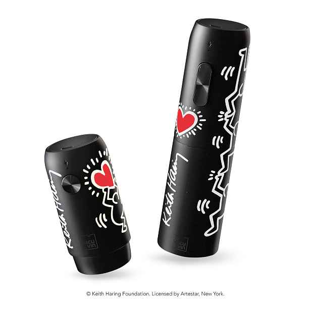 Elektrická sada na víno Keith Haring Vacu Vin - USB, včetně Li-ion baterie