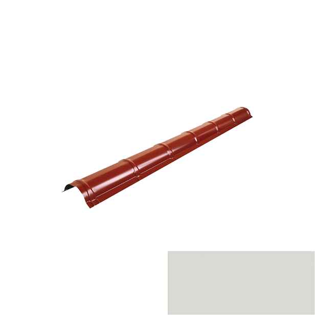 Hřebenáč kulatý MAXIDEK SP 25 RAL 9002 šedobílá