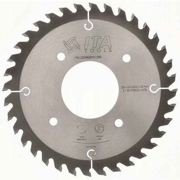 Ita Tools trapézový podřezávač 200x65x36Z 4.4-5.6 mm pro Selco