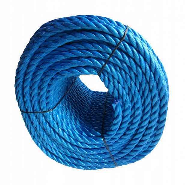 Lehké polypropylenové lano 10 mm x 100 m. Pro přepravu, zahradu a Diy!