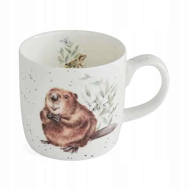 Porcelánový Hrnek Royal Worcester Bóbr specialista na stromy od firmy Hannah Dale