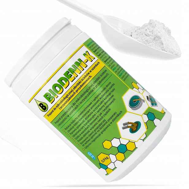 Přípravek Na Očistu Septiků Prášek Biodenn K 0,9 kg