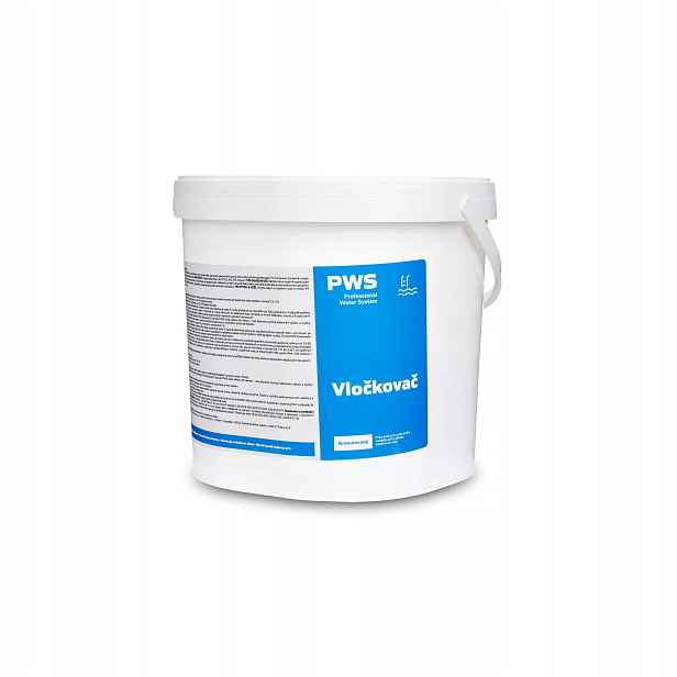 Pws Vločkovač granulovaný 5kg bazénová chemie
