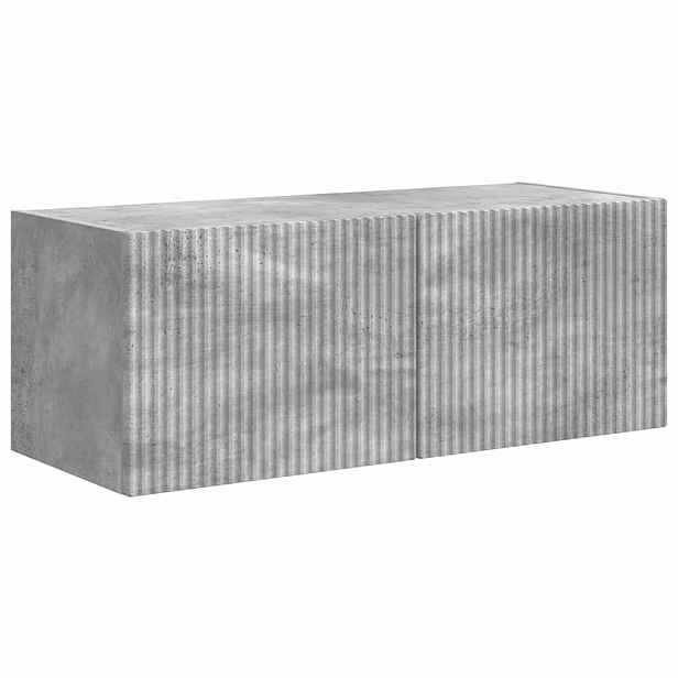 vidaXL TV wall cabinet 78,5 x 30 x 29,5 cm Betonově šedá