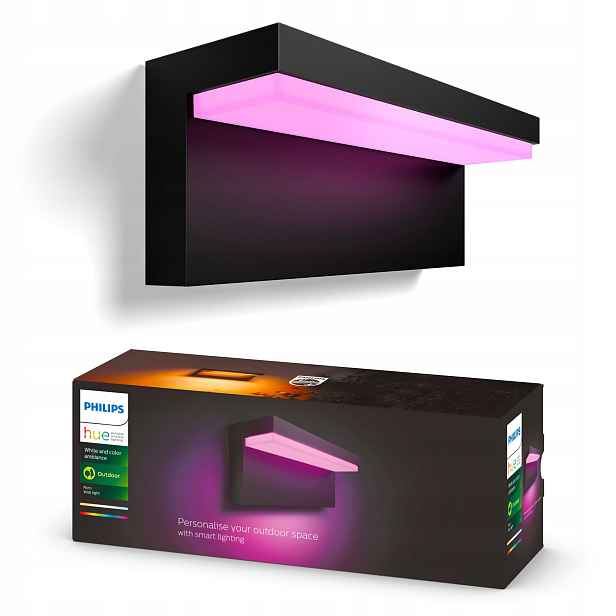 Zahradní Led nástěnné svítidlo Philips Hue Nyro Rgb Tw Inteligentní
