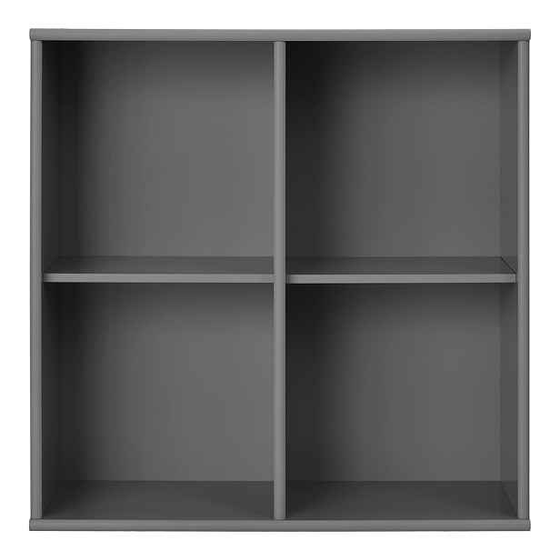 Antracitová závěsná knihovna 70x70 cm Mistral – Hammel Furniture