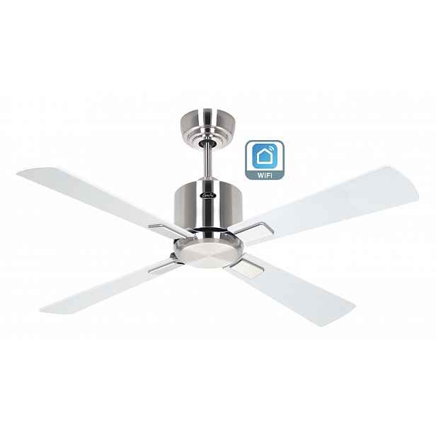 CasaFan 942131W Eco Neo III WiFi, světle šedá a bílá, stropní ventilátor
