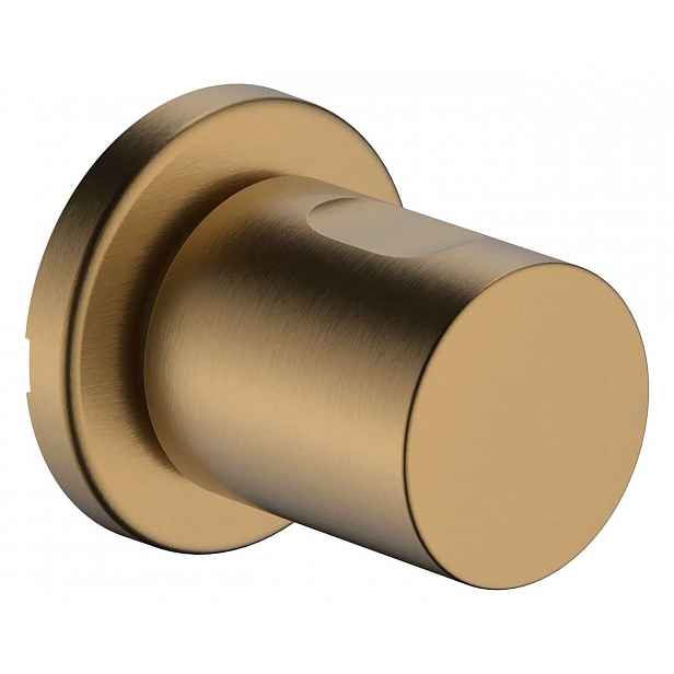 Hansgrohe Zesis S - Uzavírací ventil pod omítku, kartáčovaný bronz 74997140