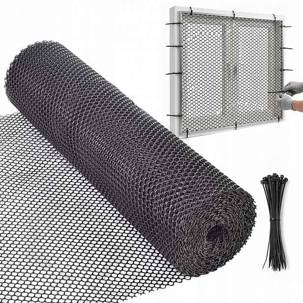 Oplocení Síť Krtkovitá Plastová Zelená Pvc Stromky 40CMX10M