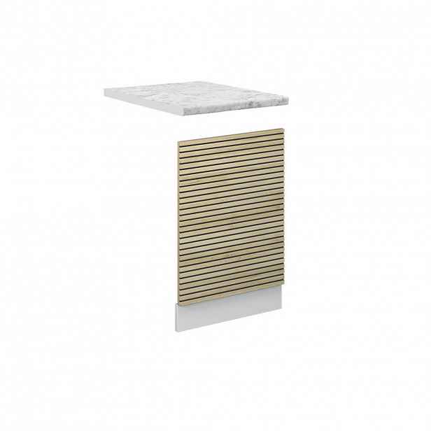 Vicco PŘEDNÍ PANEL Fame-Line Dubový panel 45 cm , PD Mramor