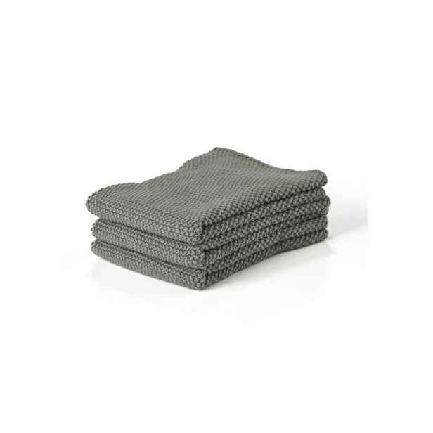 Bavlněné utěrky v sadě 3 ks 27x27 cm – Zone
