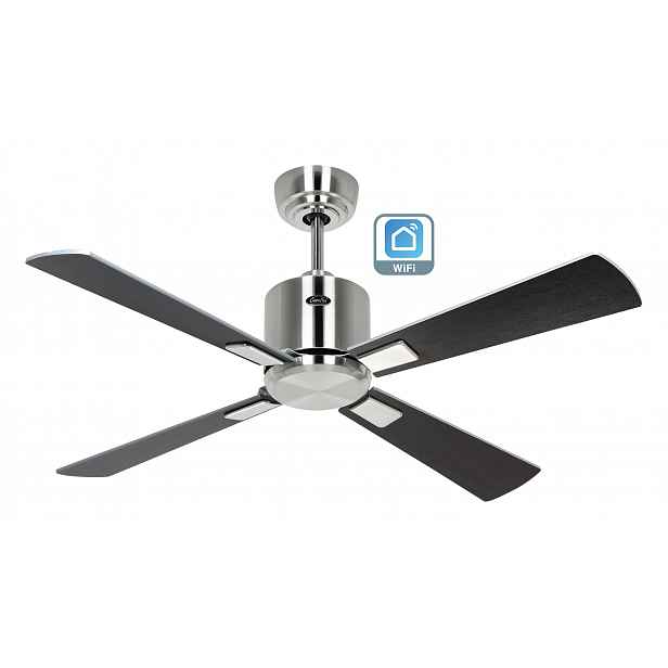 CasaFan 942141W Eco Neo III WiFi, stříbrná a wenge, stropní ventilátor