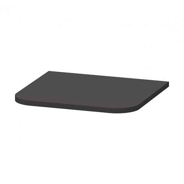 Duravit Happy D.2 Plus - Krycí deska na skříňku, grafit mat HP030008080