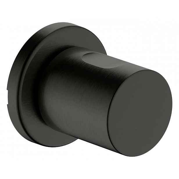 Hansgrohe Zesis S - Uzavírací ventil pod omítku, kartáčovaný černý chrom 74997340