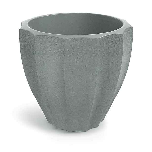 Prosperplast Květináč Ronas Rounde betonově šedý, varianta 40 cm