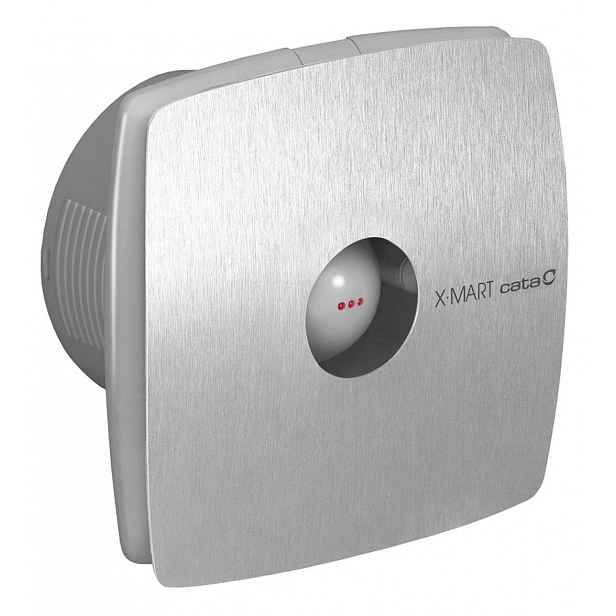 Sapho Cata X-Mart - Koupelnový ventilátor axiální X-MART 15, 25W, potrubí 150 mm, nerez 01060000